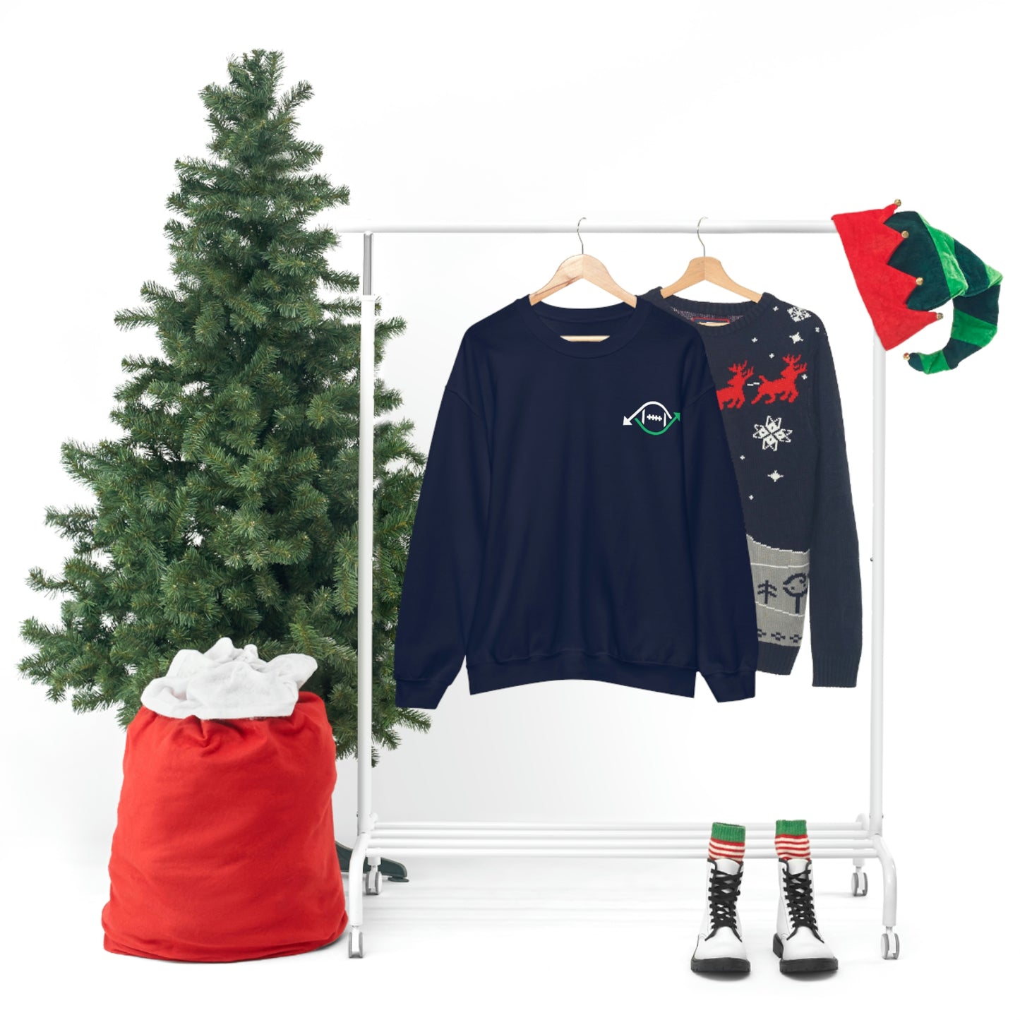 Roto Street Journal Football Crewneck - Fantasy Football Sweatshirt