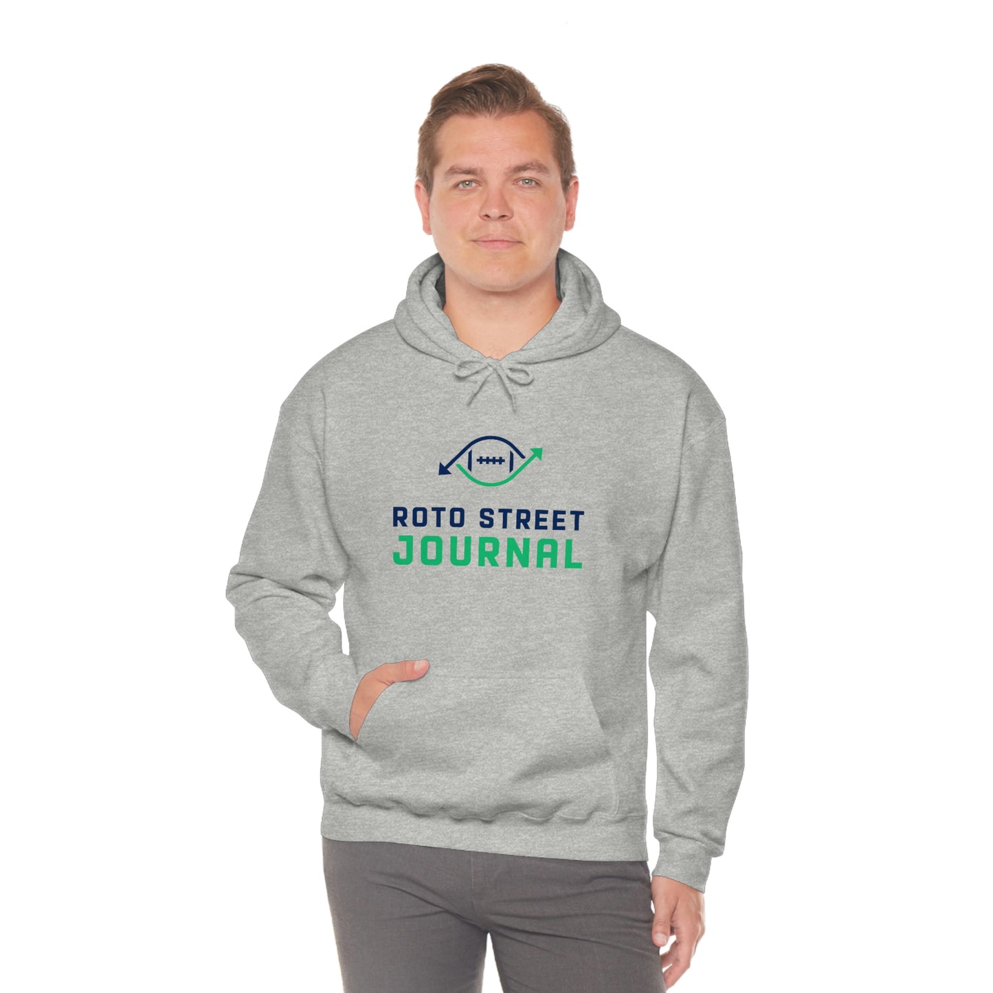 Roto Street Journal Hoodie Sweatshirt - Fantasy Football Sweatshirt