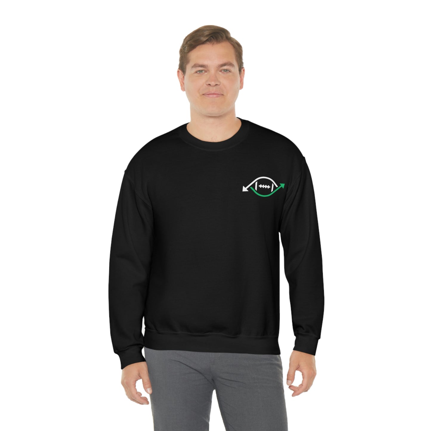 Roto Street Journal Football Crewneck - Fantasy Football Sweatshirt