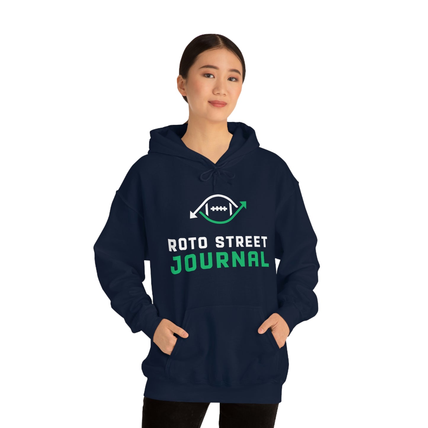 Roto Street Journal Hoodie Sweatshirt - Fantasy Football Sweatshirt