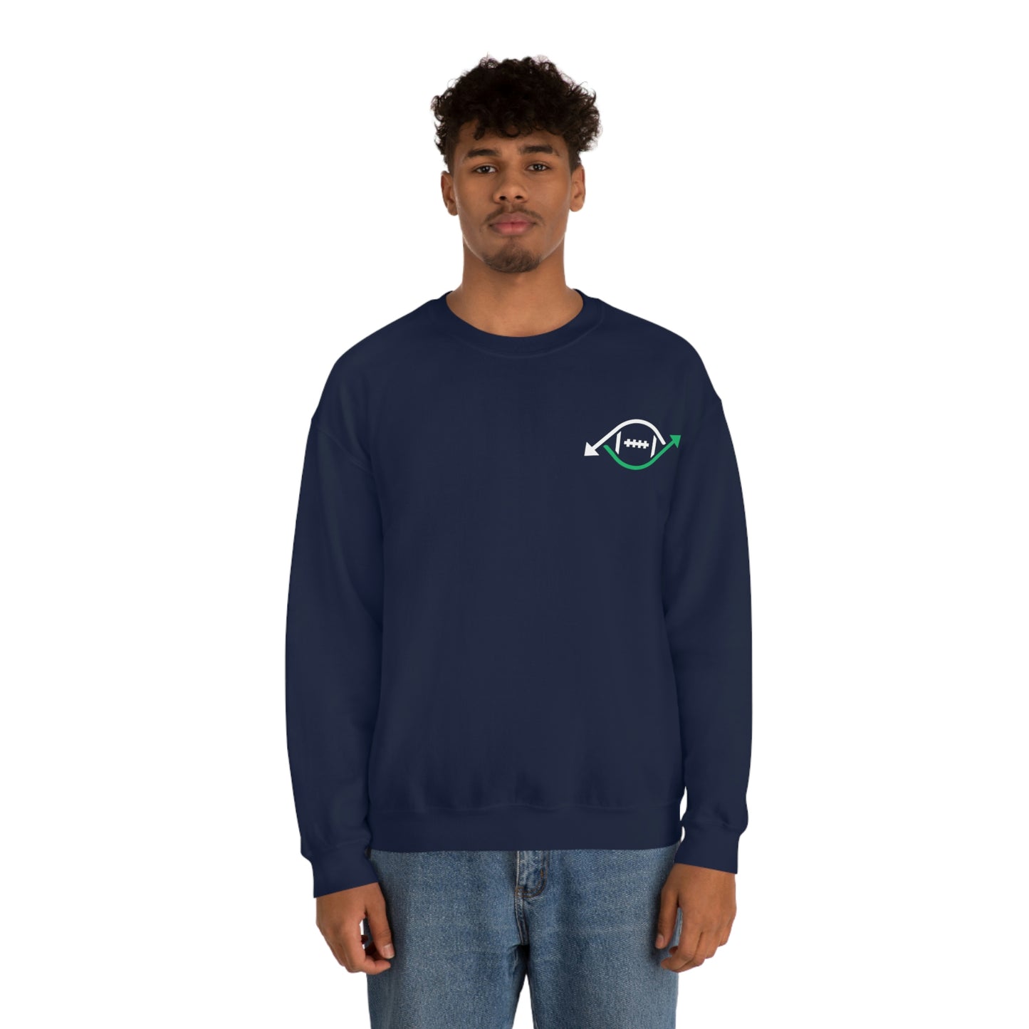 Roto Street Journal Football Crewneck - Fantasy Football Sweatshirt