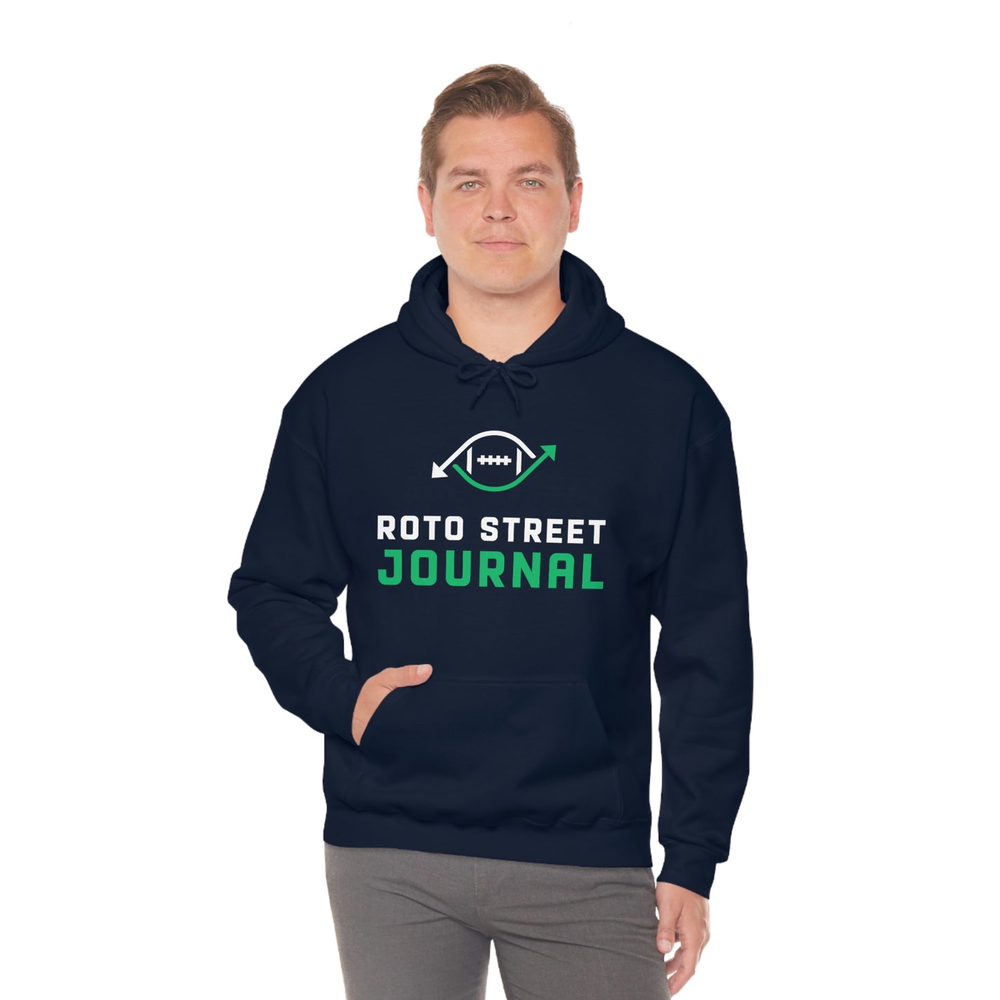 Roto Street Journal Hoodie Sweatshirt - Fantasy Football Sweatshirt