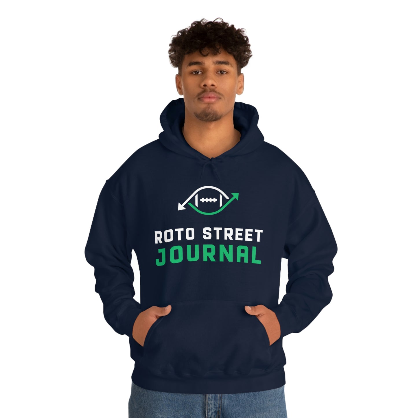 Roto Street Journal Hoodie Sweatshirt - Fantasy Football Sweatshirt