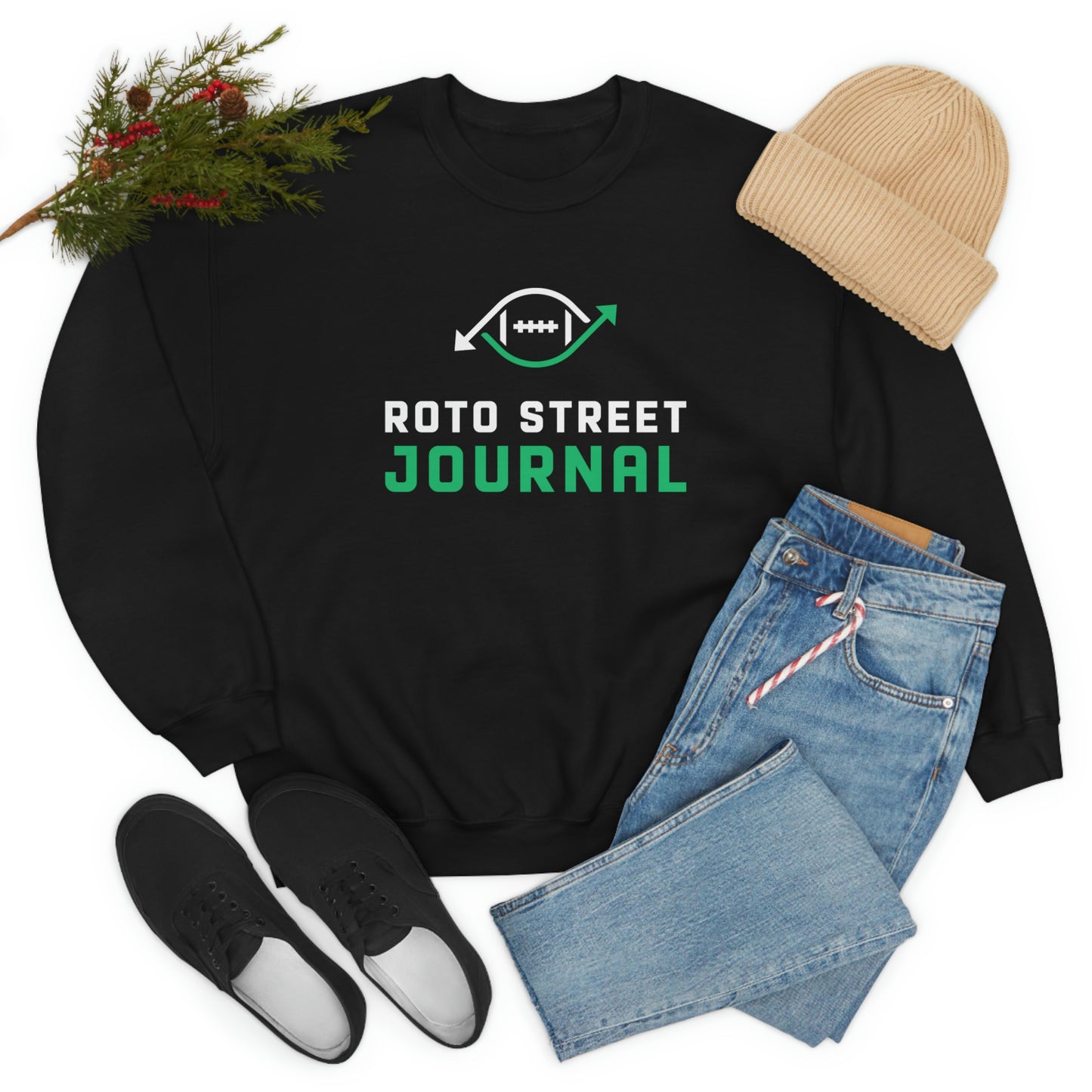 Roto Street Journal Crewneck - Fantasy Football Sweatshirt
