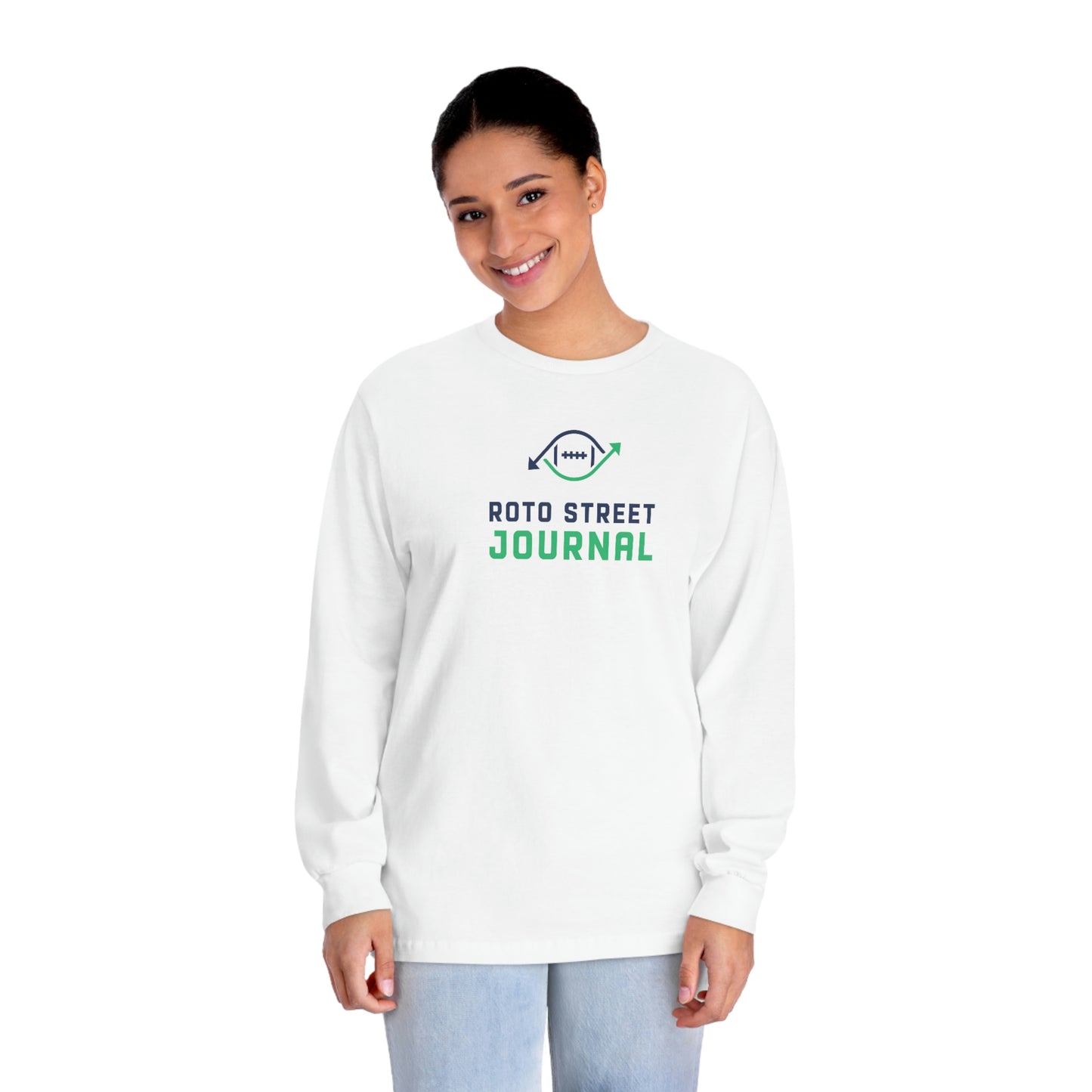 Roto Street Journal Long Sleeve Shirt - Fantasy Football Shirt