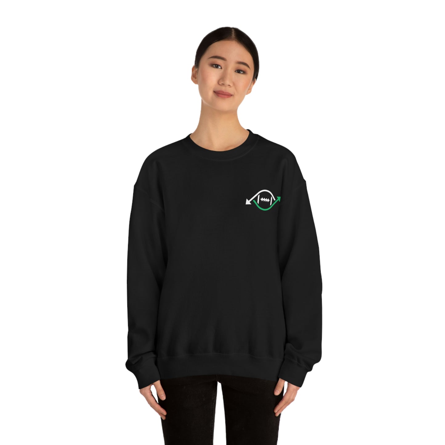Roto Street Journal Football Crewneck - Fantasy Football Sweatshirt