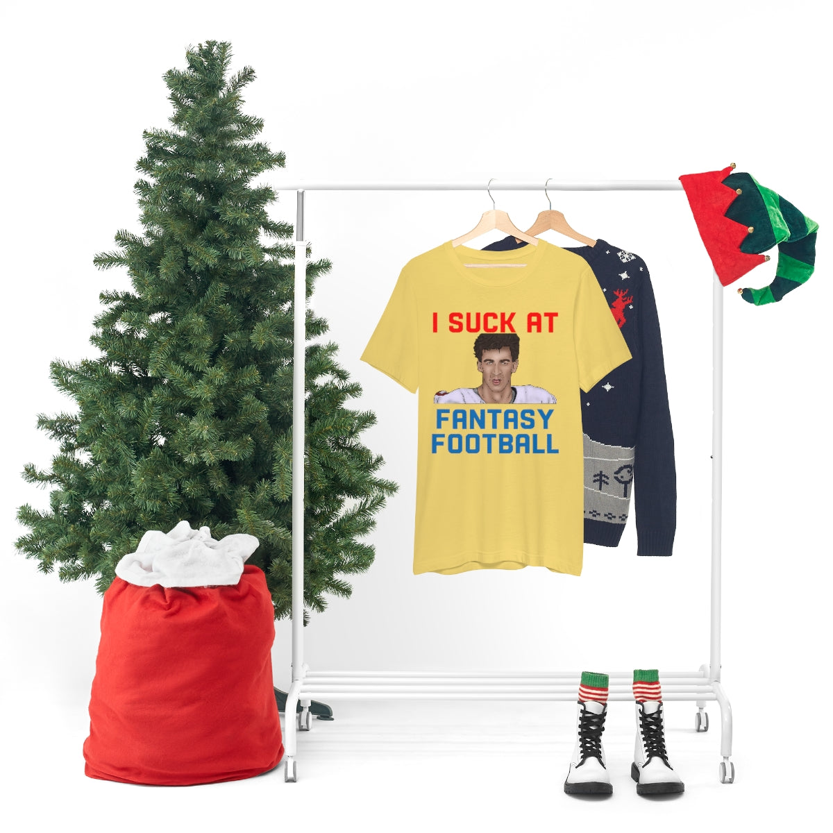 Eli Manning - I Suck at Fantasy Football Shirt - Fantasy Football Punishment Shirt