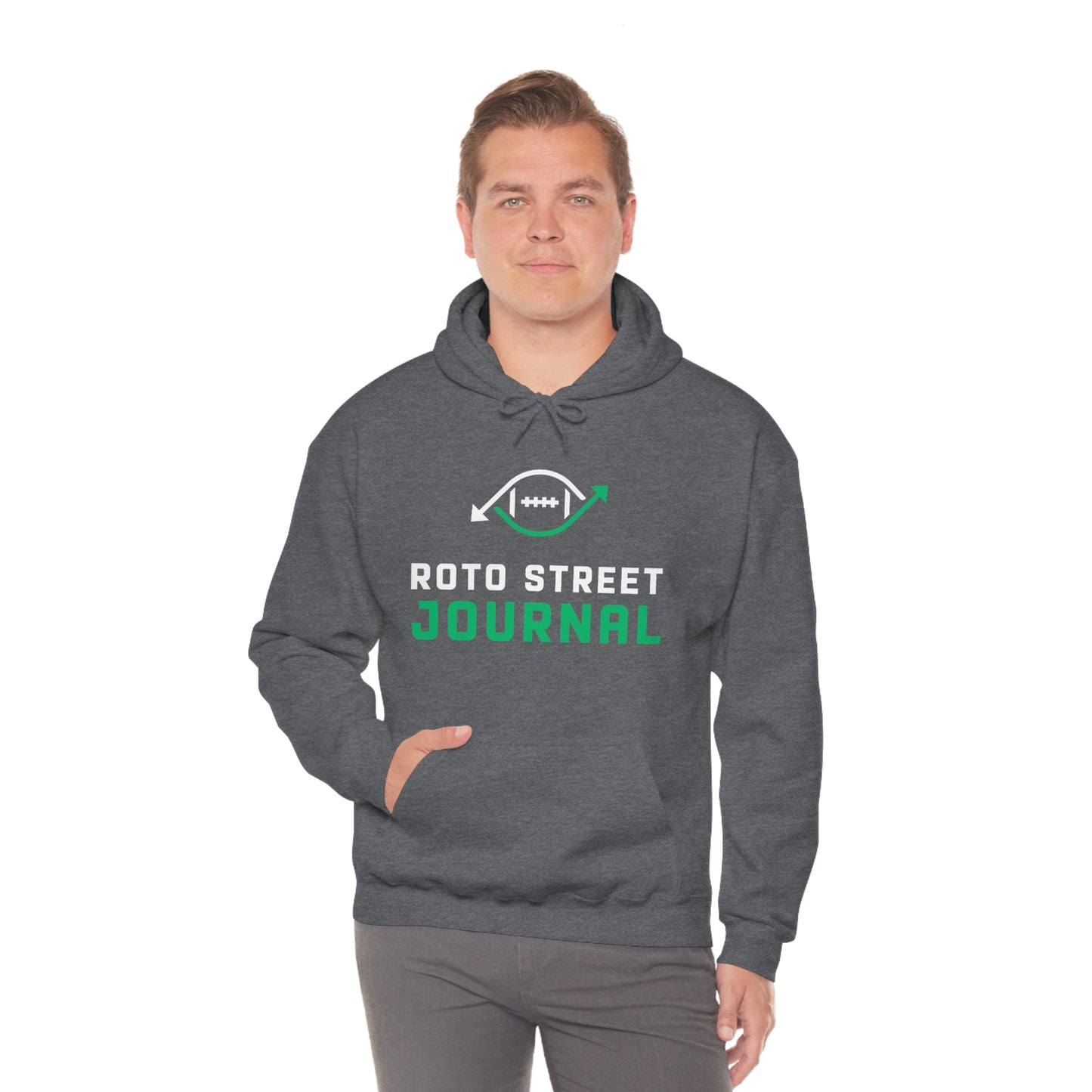 Roto Street Journal Hoodie Sweatshirt - Fantasy Football Sweatshirt