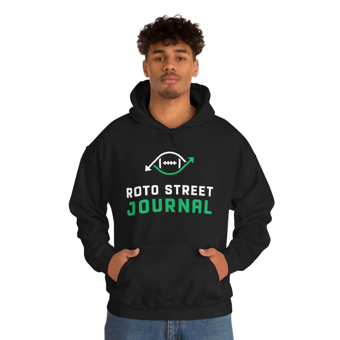 Roto Street Journal Hoodie Sweatshirt - Fantasy Football Sweatshirt