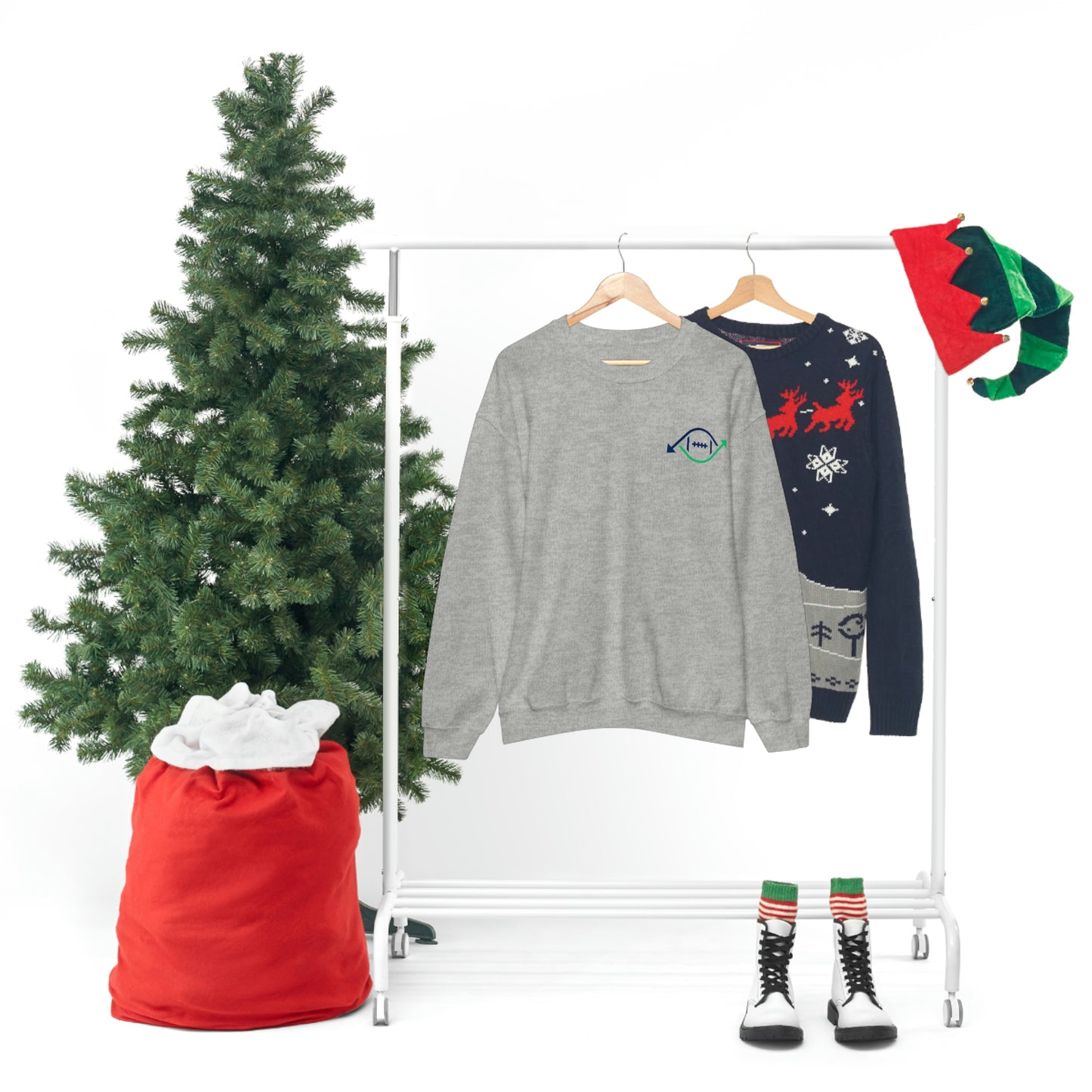 Roto Street Journal Football Crewneck - Fantasy Football Sweatshirt
