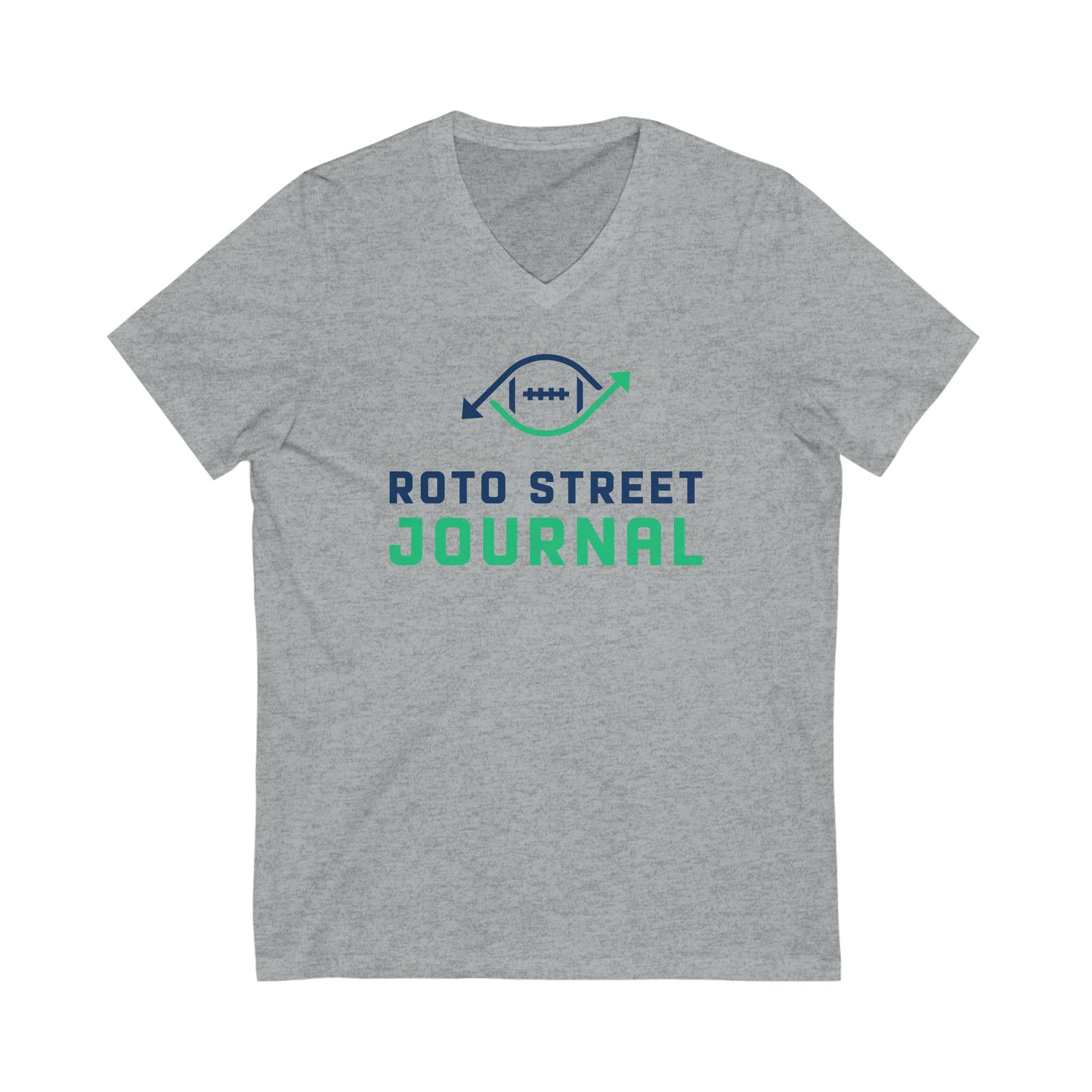 Roto Street Journal V-Neck - Fantasy Football Shirt