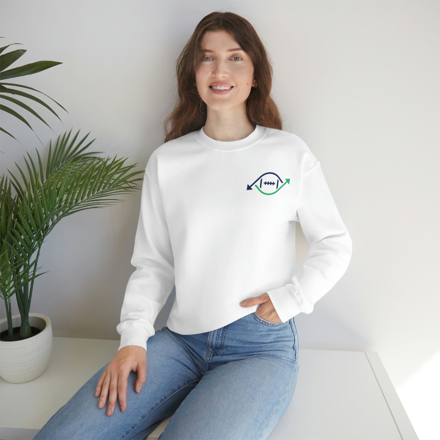 Roto Street Journal Football Crewneck - Fantasy Football Sweatshirt
