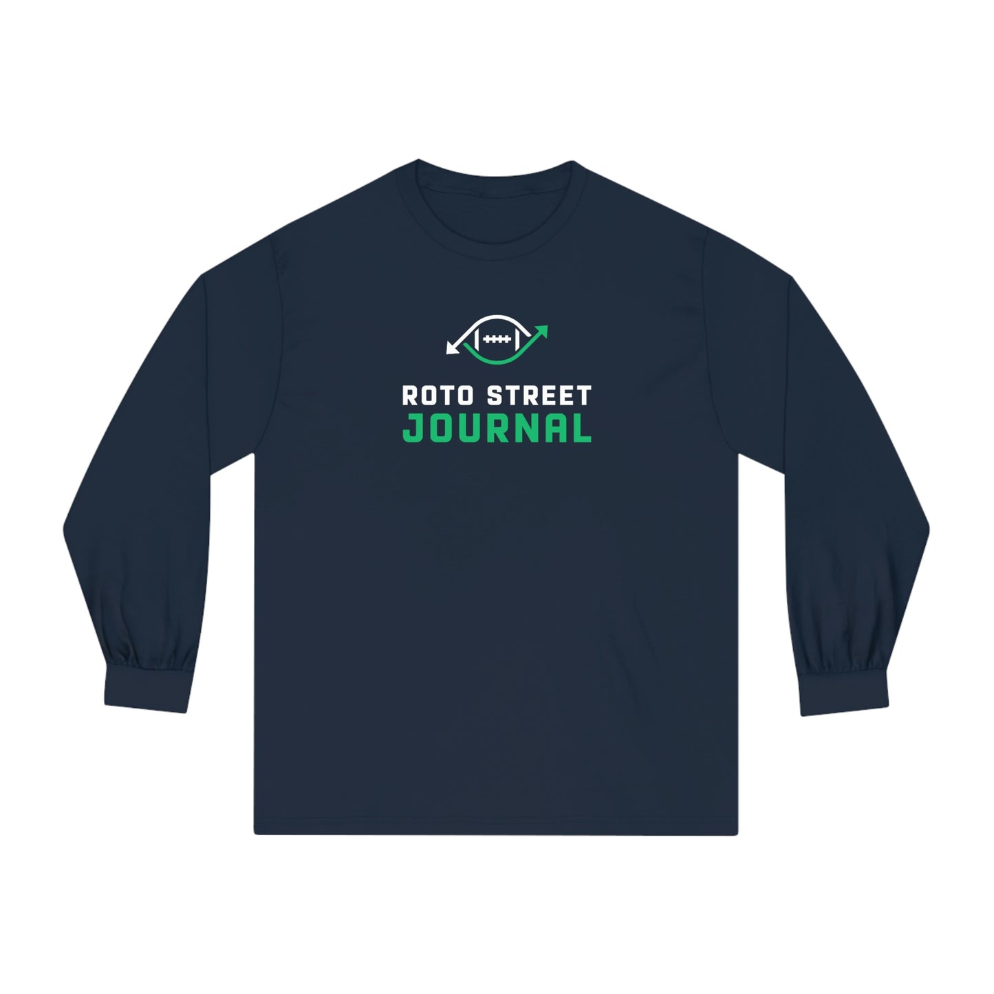 Roto Street Journal Long Sleeve Shirt - Fantasy Football Shirt