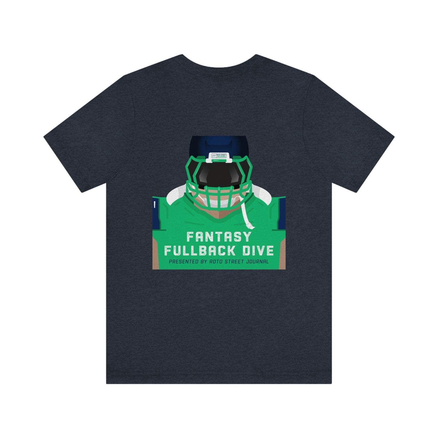 Fantasy Fullback Dive T-Shirt - Fantasy Football Podcast Shirt