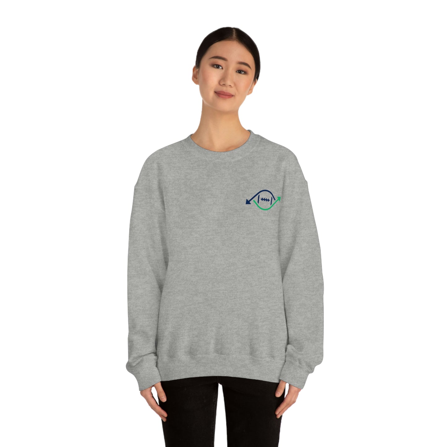 Roto Street Journal Football Crewneck - Fantasy Football Sweatshirt