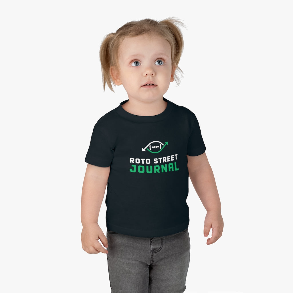 Infant Roto Street Journal T-Shirt - Sleeper Collection - Fantasy Football Baby Shirt