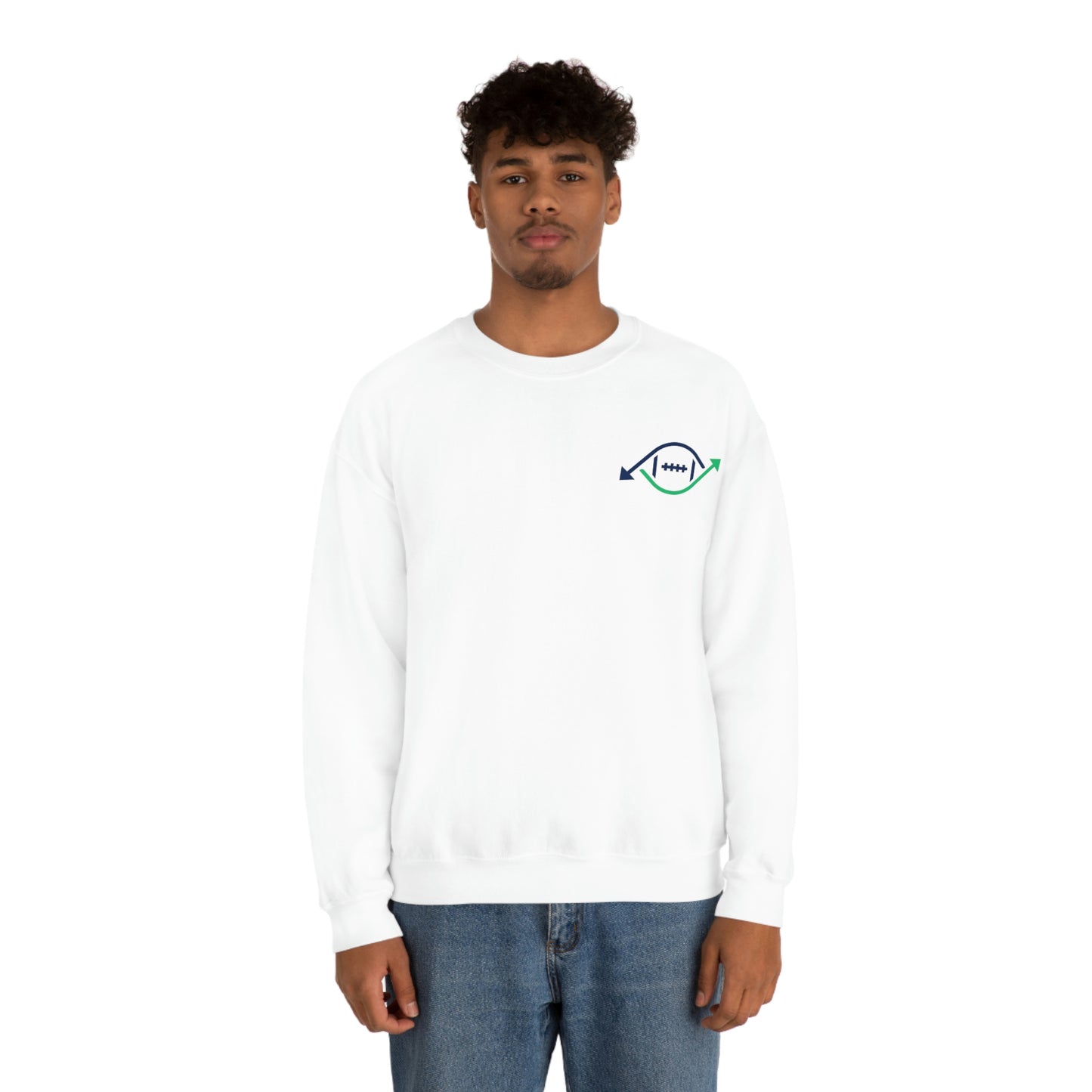 Roto Street Journal Football Crewneck - Fantasy Football Sweatshirt