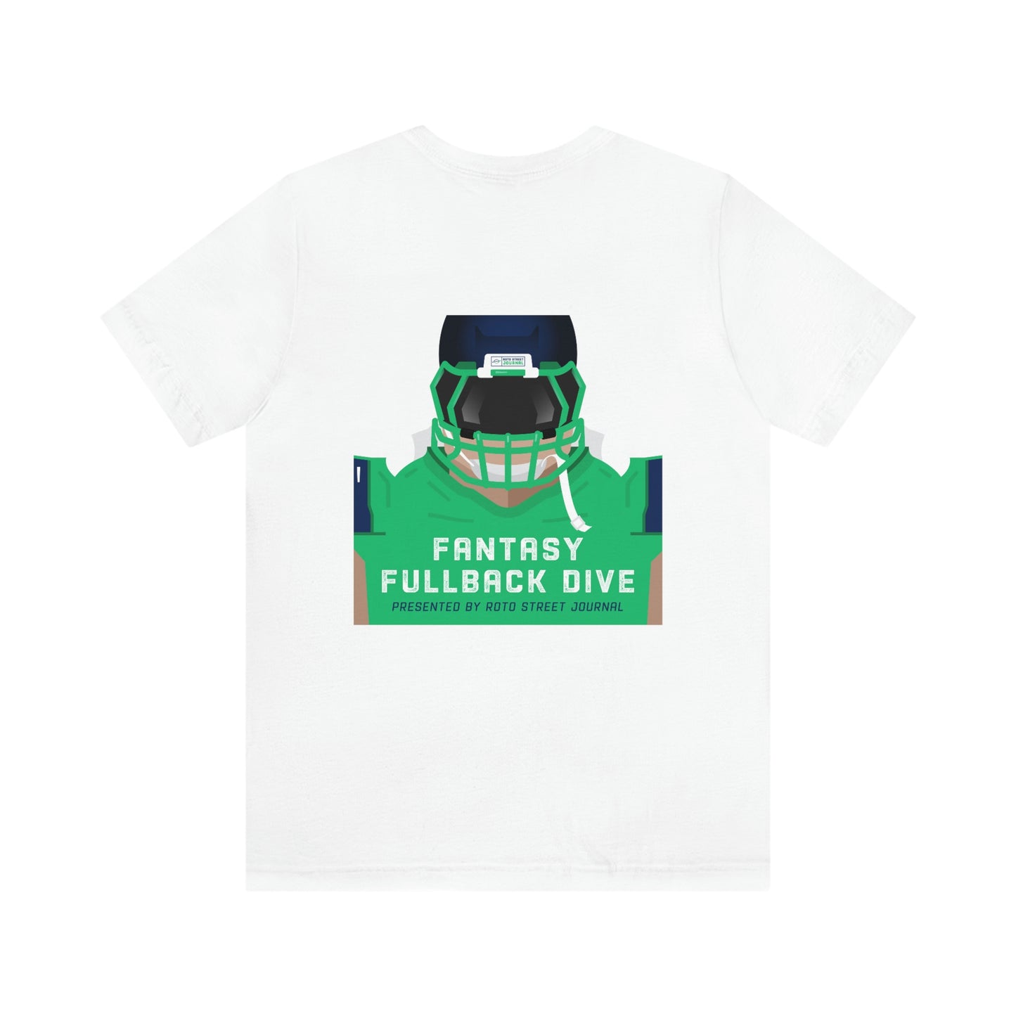 Fantasy Fullback Dive T-Shirt - Fantasy Football Podcast Shirt