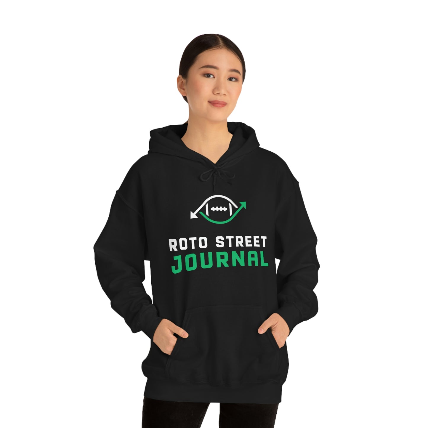 Roto Street Journal Hoodie Sweatshirt - Fantasy Football Sweatshirt