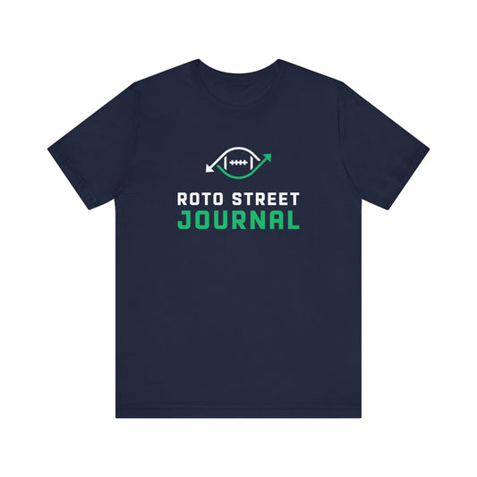 Roto Street Journal Logo T-Shirt - Fantasy Football Shirt