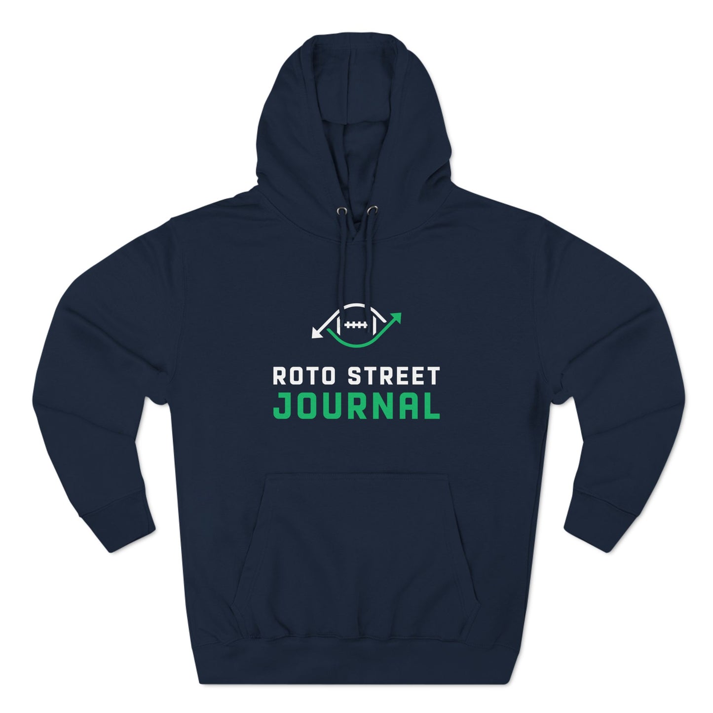 Roto Street Journal Premium Hoodie Sweatshirt - Fantasy Football Sweatshirt