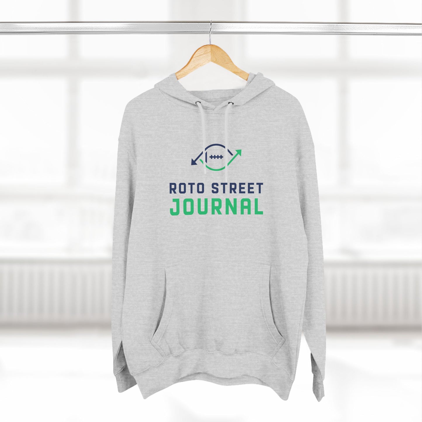 Roto Street Journal Premium Hoodie Sweatshirt - Fantasy Football Sweatshirt