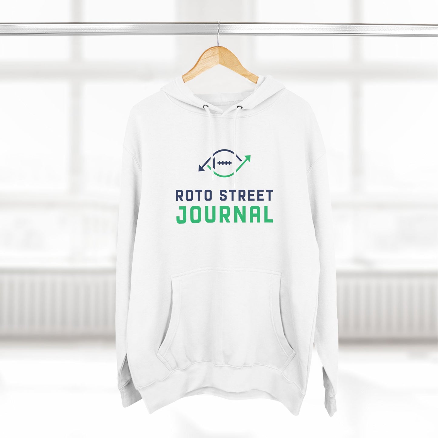 Roto Street Journal Premium Hoodie Sweatshirt - Fantasy Football Sweatshirt