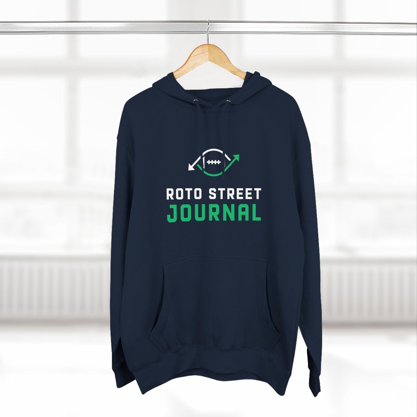 Roto Street Journal Premium Hoodie Sweatshirt - Fantasy Football Sweatshirt