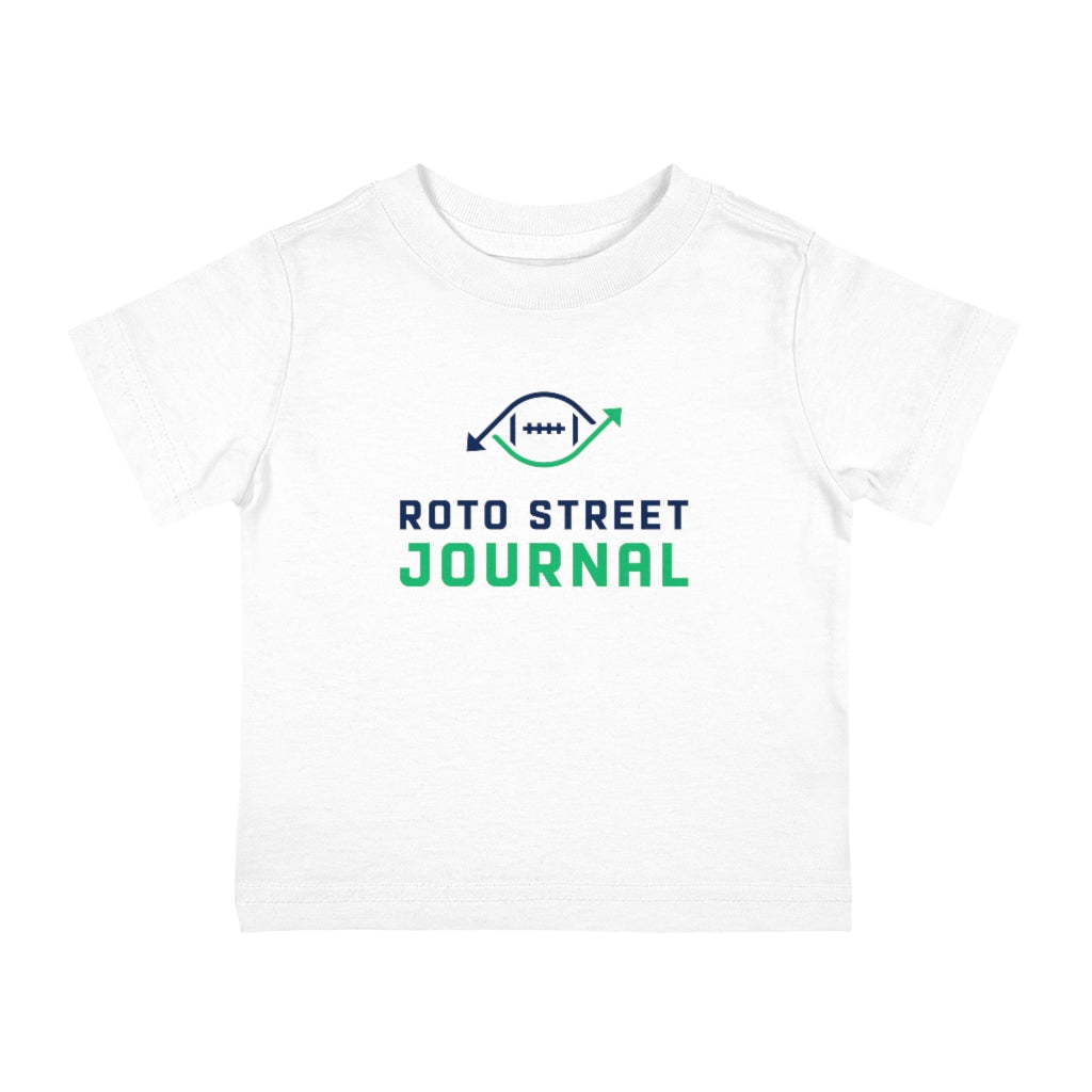 Infant Roto Street Journal T-Shirt - Sleeper Collection - Fantasy Football Baby Shirt