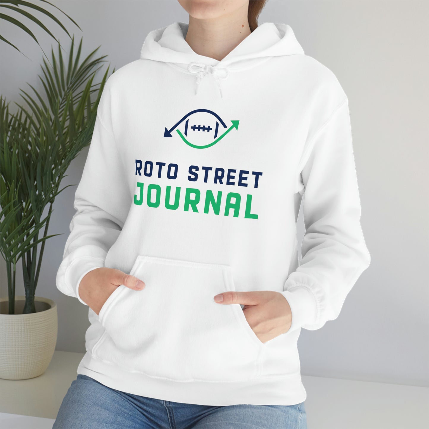Roto Street Journal Hoodie Sweatshirt - Fantasy Football Sweatshirt