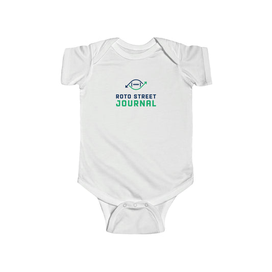 Roto Street Journal Onesie - Sleeper Collection - Fantasy Football Baby Clothes
