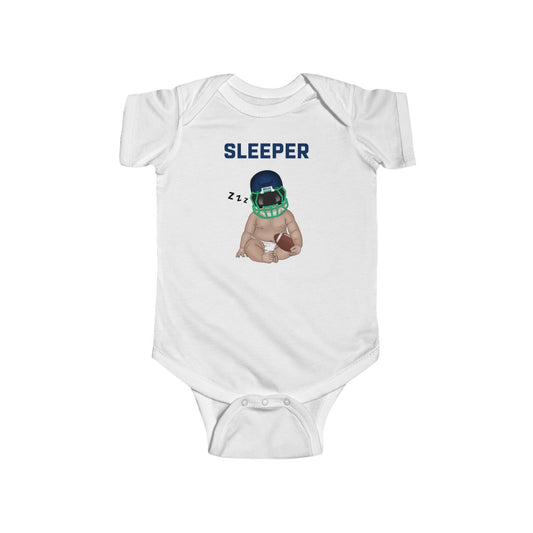 Infant Fantasy Sleeper Onesie - Sleeper Collection - Fantasy Football Baby Clothes