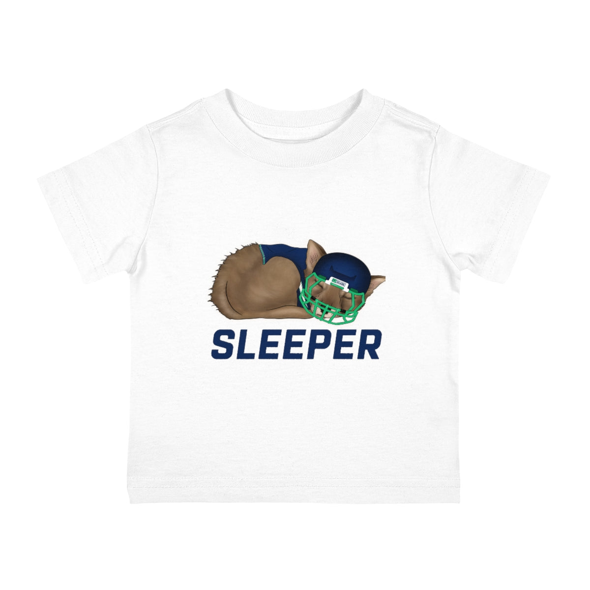Infant Fantasy Sleeper Wolf T-Shirt - Sleeper Collection - Fantasy Football Baby Clothes