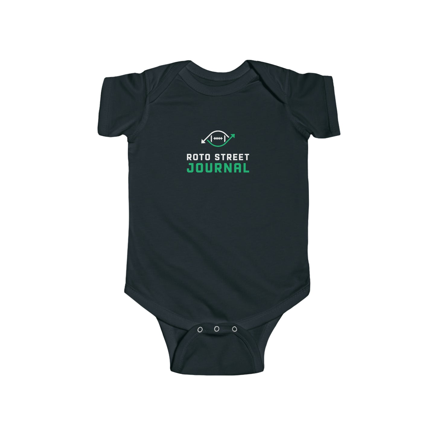 Roto Street Journal Onesie - Sleeper Collection - Fantasy Football Baby Clothes
