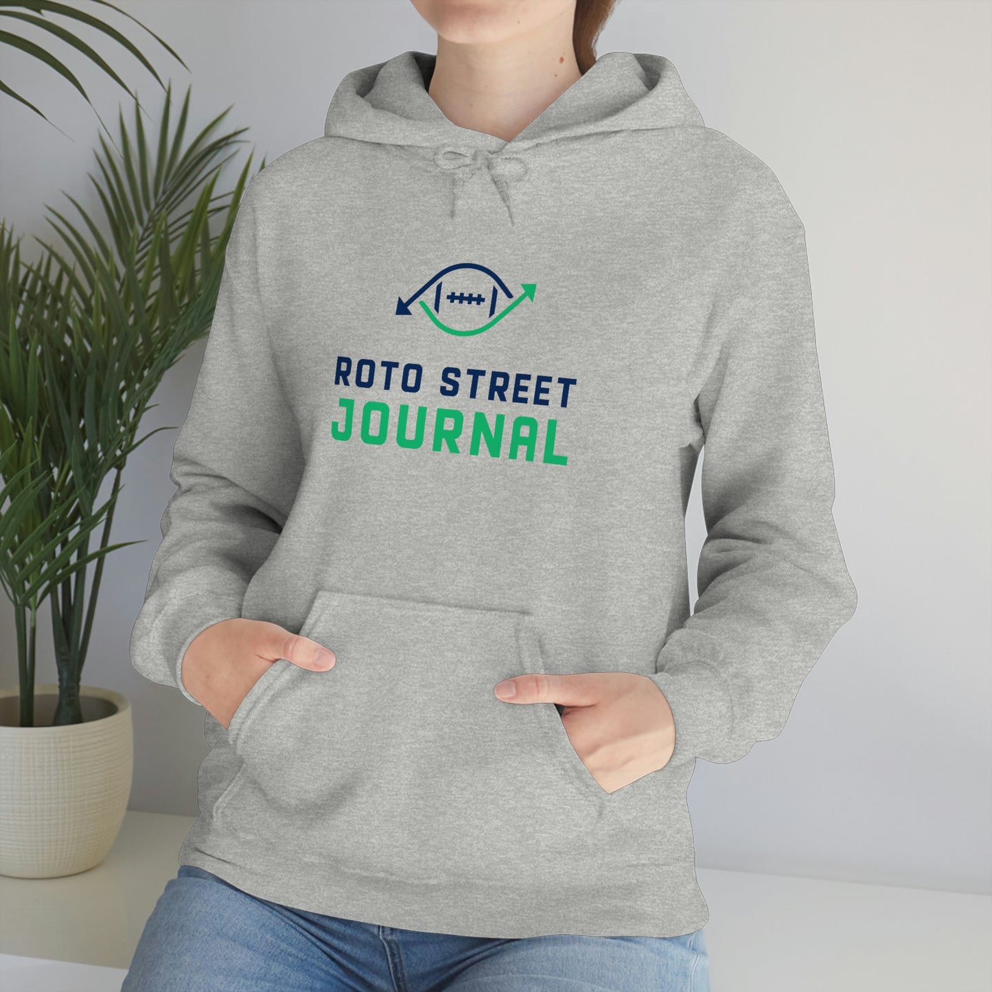 Roto Street Journal Hoodie Sweatshirt - Fantasy Football Sweatshirt