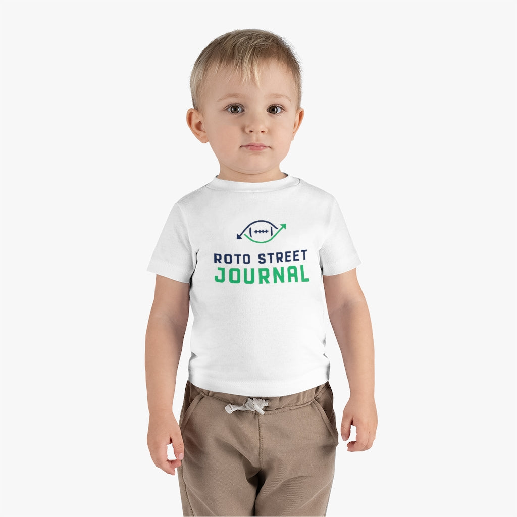 Infant Roto Street Journal T-Shirt - Sleeper Collection - Fantasy Football Baby Shirt